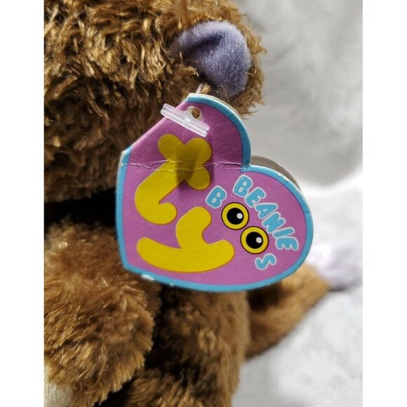 Ty Beanie Boos - COCONUT the Monkey (6 Inch)(2010 Tags / Solid Eyes) - Picture 4 of 12
